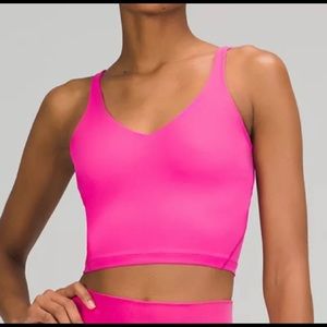 NWT Lululemon SONIC PINK Align Tank SNCP